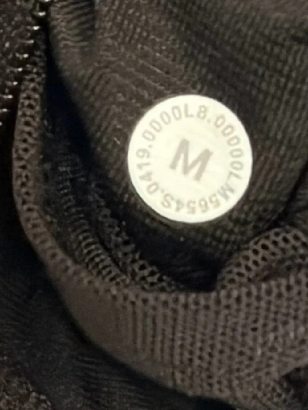 Lululemon Men’s Pants Engineered Warmth Joggers Black / White size Medium - Picture 12 of 16